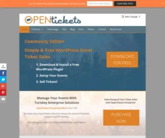 Opentickets.com(Opentickets) Screenshot