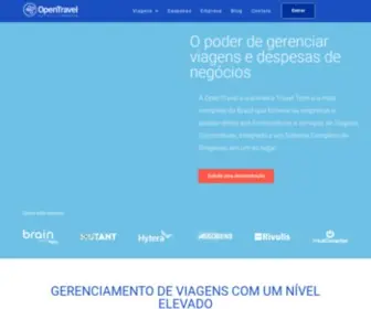 Opentravel.com.br(Home Principal) Screenshot