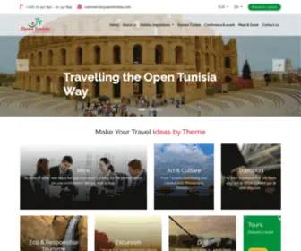 Opentunisia.com(Open Tunisia) Screenshot