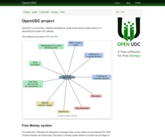 Openudc.org(Open P2P protocol for Universal Dividend Currency) Screenshot