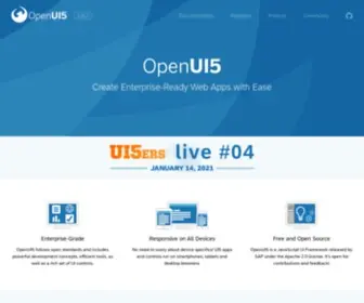 Openui5.org(OpenUI5) Screenshot