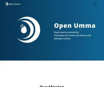 Openumma.org(Open Umma) Screenshot