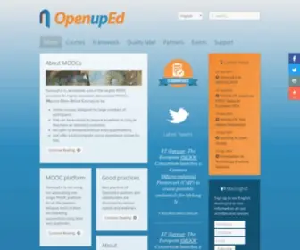 Openuped.eu(Home) Screenshot