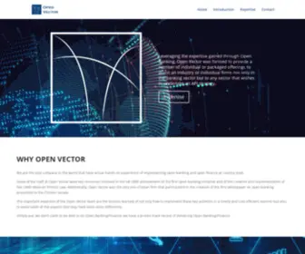 Openvector.co.uk(Open Finance) Screenshot