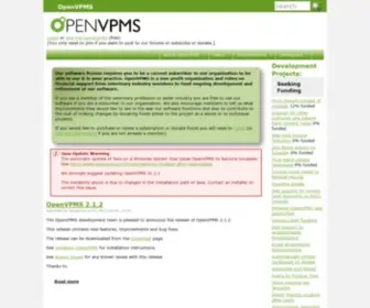 OpenvPMS.org(Open Source Veterinary Practice Management Software) Screenshot