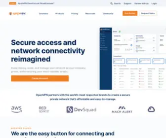OpenVPN.net(Business VPN For Secure Networking) Screenshot