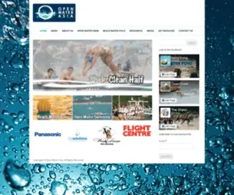 Openwaterasia.com(The organiser of one of the longest) Screenshot