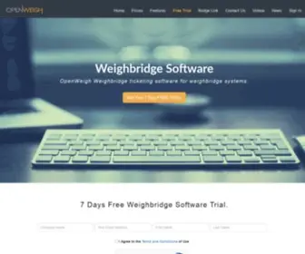 Openweigh.com(Weighbridge Software) Screenshot