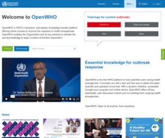 Openwho.org Screenshot