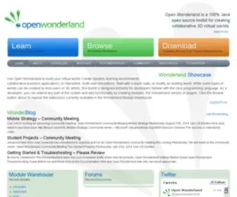 Openwonderland.org(Open Wonderland) Screenshot