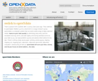 OpenxData.org(openXdata) Screenshot