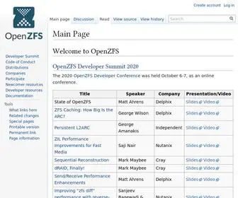 OpenzFs.org(OpenzFs) Screenshot