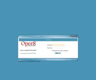 Oper8.com(Oper8) Screenshot