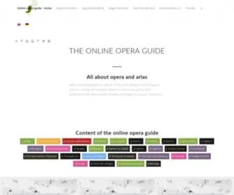 Opera-Inside.com(The opera guide) Screenshot