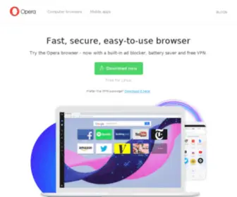 Opera-Mini.net(Opera Web Browser) Screenshot