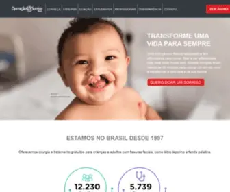 Operacaosorriso.org.br(Operação Sorriso) Screenshot