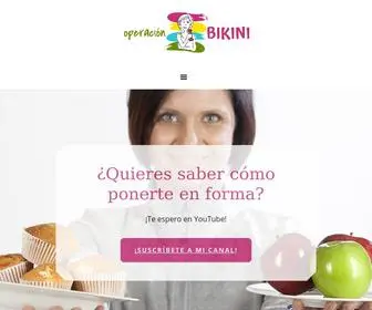 Operacionbikini.es(Operación Bikini) Screenshot