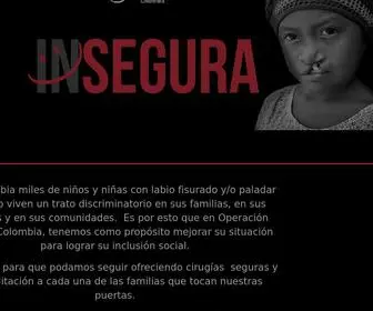 Operacionsonrisacolombia.org(Más Sonrisas) Screenshot