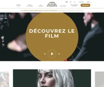 Operaderouen.fr(Opéra) Screenshot