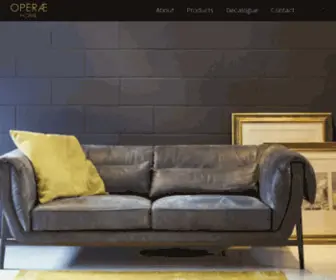 Operae-Home.com(Quality furniture made in Italy) Screenshot