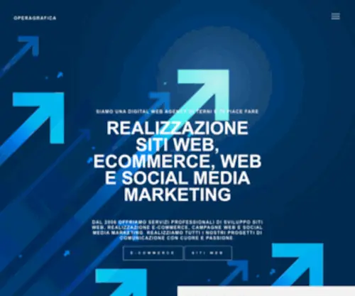 Operagrafica.it(Web agency realizzazione Siti web e mobile) Screenshot