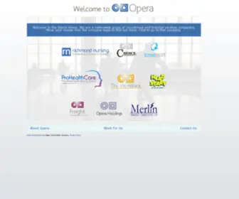 Operagroup.co.uk(Operagroup) Screenshot