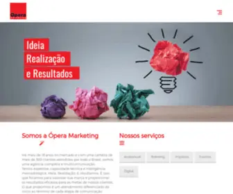 Operamarketing.com.br(Ópera) Screenshot