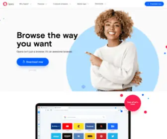 Operamini.info(Opera Web Browser) Screenshot