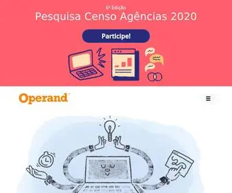 Operand.com.br(Software de Gestão para Agências de Publicidade) Screenshot