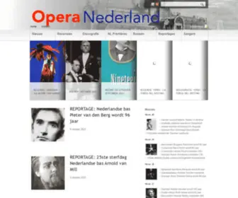 Operanederland.nl(Opera Nederland) Screenshot