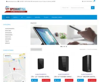 Operanet.es(TIENDA ONLINE OPERANET) Screenshot