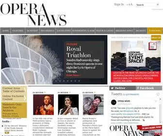 Operanews.com(Opera Magazine) Screenshot