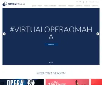 Operaomaha.org(Opera Omaha) Screenshot