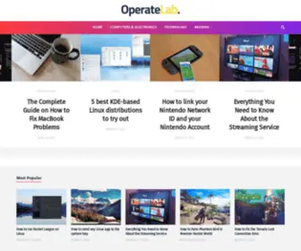 Operatelab.com(OperateLab) Screenshot