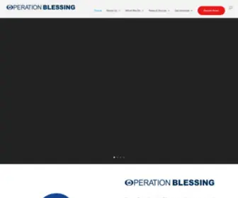 Operationblessing.ph(Operation Blessing Philippines) Screenshot