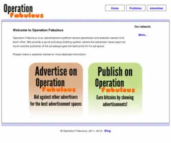 Operationfabulous.com(DOMAIN 4 COIN) Screenshot