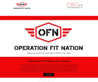 Operationfitnation.org(Operation Fit Nation) Screenshot