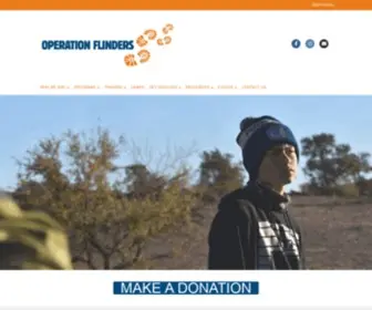 Operationflinders.org.au(Operation Flinders Foundation) Screenshot