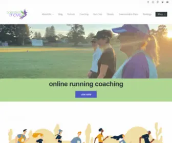 Operationmove.com.au(Online Running Coaching with Operation Move) Screenshot