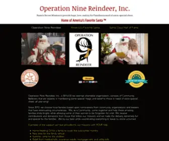 Operationninereindeer.com(Operation Nine Reindeer) Screenshot