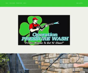 Operationpressurewash.com(Operation Pressure Wash) Screenshot