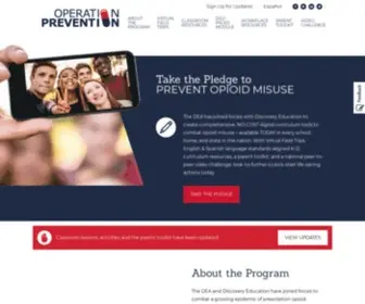 Operationprevention.com(Operation Prevention) Screenshot