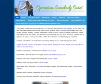 Operationsomebodycares.com(Operation Somebody Cares) Screenshot