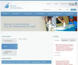 Operationspaix.net(ROP) Screenshot