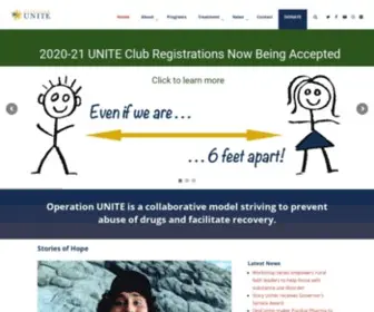 Operationunite.org(Operation UNITE) Screenshot