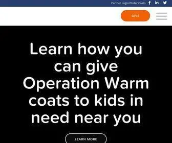 Operationwarm.org(Operation Warm) Screenshot