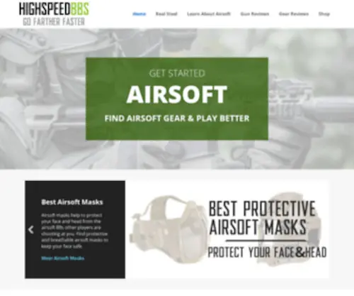 Operator7Airsoft.com(High Speed BBs) Screenshot
