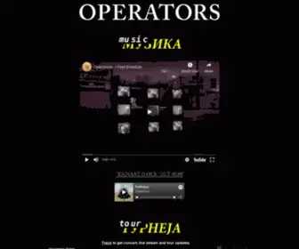 Operatorsmusic.com(Operators) Screenshot