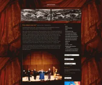 Operavision.org(Aprile Millo's View of the Opera/World) Screenshot