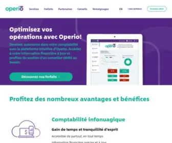 Operio.ca(Offre complète en comptabilité) Screenshot